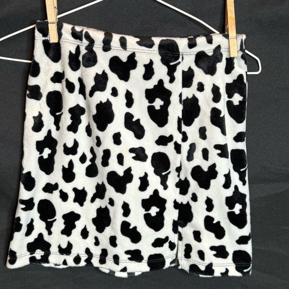 You Babes Boutique Size M Girls Animal Print Rodeo Cowgirl Country Western Skirt